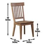 Steve Silver Furniture - Riverdale 6 Piece Dining Table Set - Light Brown Wood - Dining Room Sets - Additional View 1