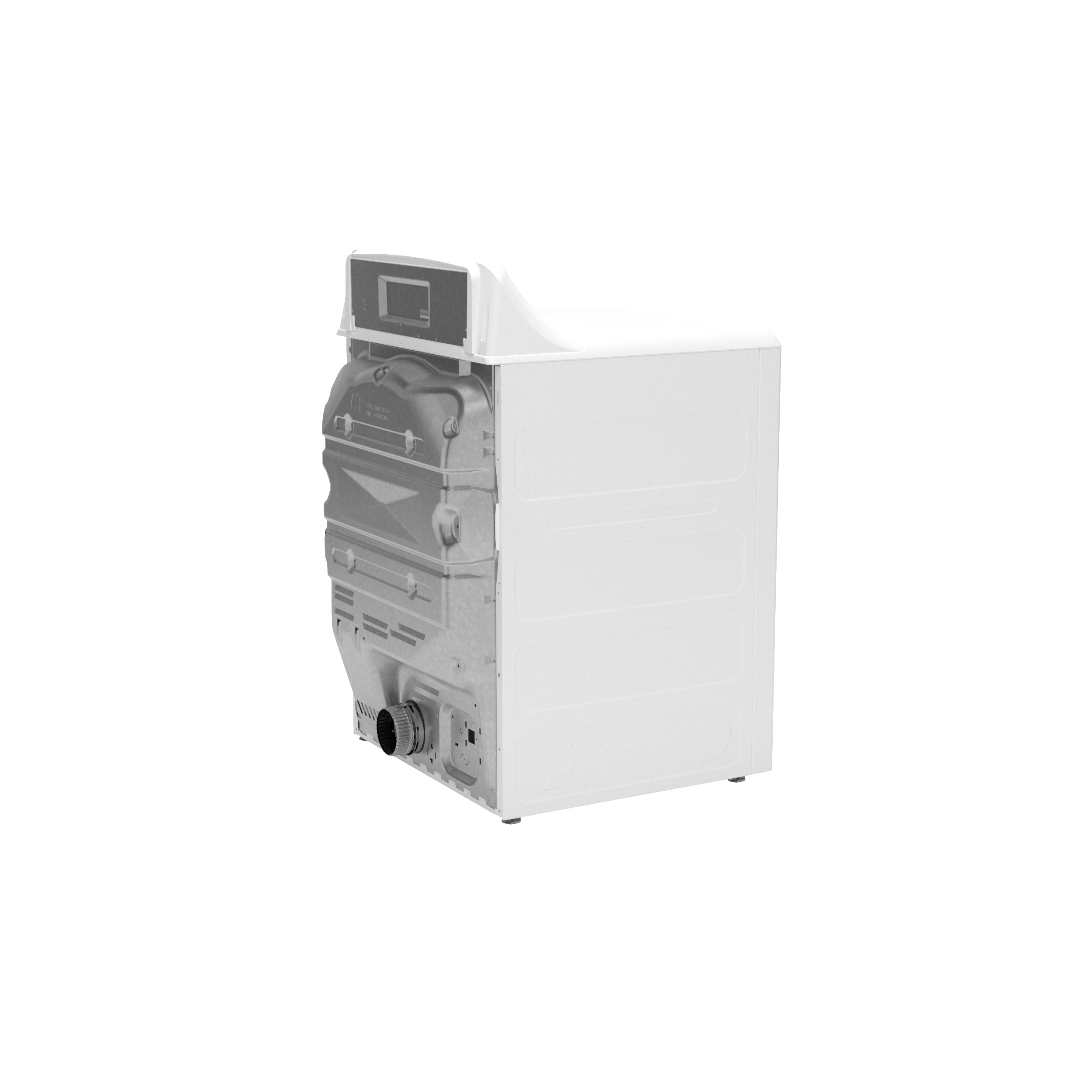 GE 7.2 Cu. Ft. Capacity Electric Dryer With Up To 120 Ft. Venting​ And Reversible Door​ - White - Dryers - Additional View 28