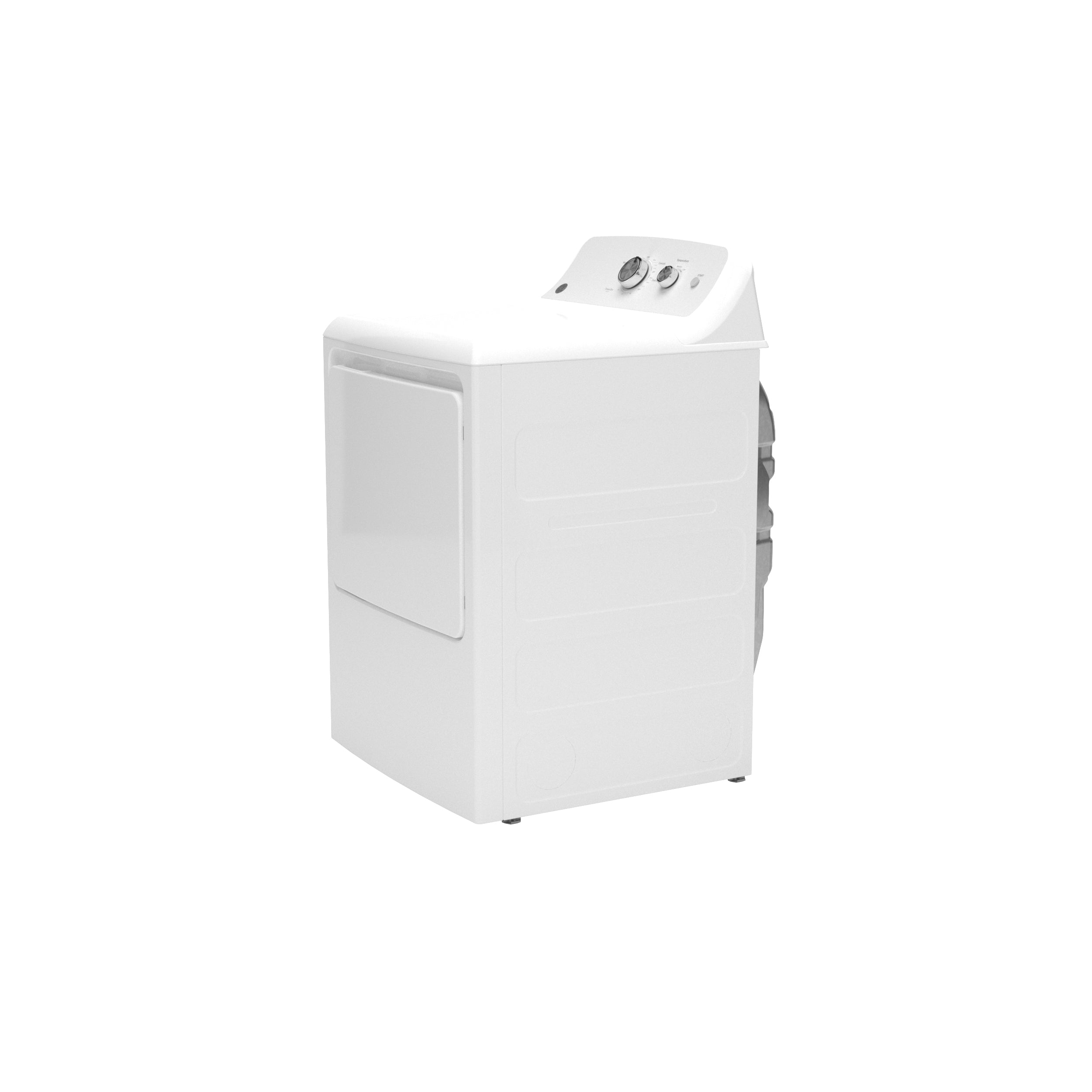 GE 7.2 Cu. Ft. Capacity Electric Dryer With Up To 120 Ft. Venting​ And Reversible Door​ - White - Dryers - Additional View 15