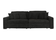 LACHLAN EBONY POWER SOFA WITH SLIDING SEATS - Additional View 1
