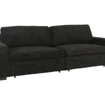 LACHLAN EBONY POWER SOFA WITH SLIDING SEATS - Additional View 2