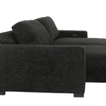 LACHLAN EBONY POWER SOFA WITH SLIDING SEATS - Additional View 4