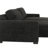 LACHLAN EBONY POWER SOFA WITH SLIDING SEATS - Additional View 4