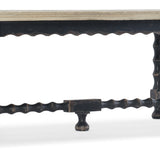 Hooker Furnishings - CIAO BELLA COCKTAIL TABLE - Light Brown|Black Wood - Tables