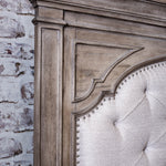 Steve Silver Furniture - Highland Park Queen Bed - Brown - Light Brown Faux Leather - Beds - Additional View 3