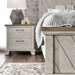 Steve Silver Furniture - Bear Creek King Bed - White - Faux Leather - Beds - Additional View 1