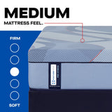 Tempur Sealy - DUPONT II HYBRID MEDIUM FULL MATTRESS - Light Blue Fabric - Mattresses - Additional View 2