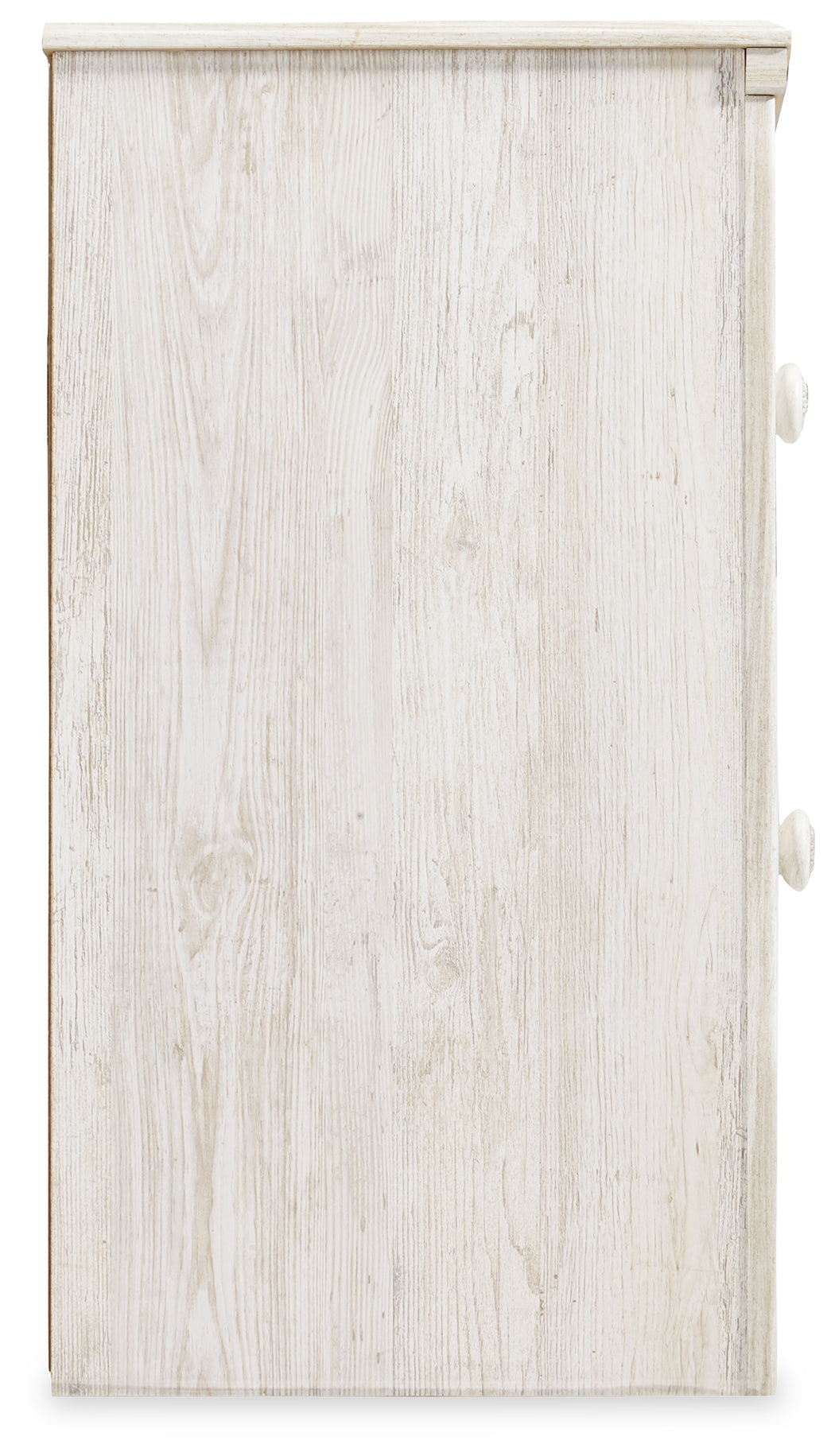 Ashley Furniture - PAXBERRY TWO DRAWER NIGHT STAND - White Wood - Nightstands - Additional View 5