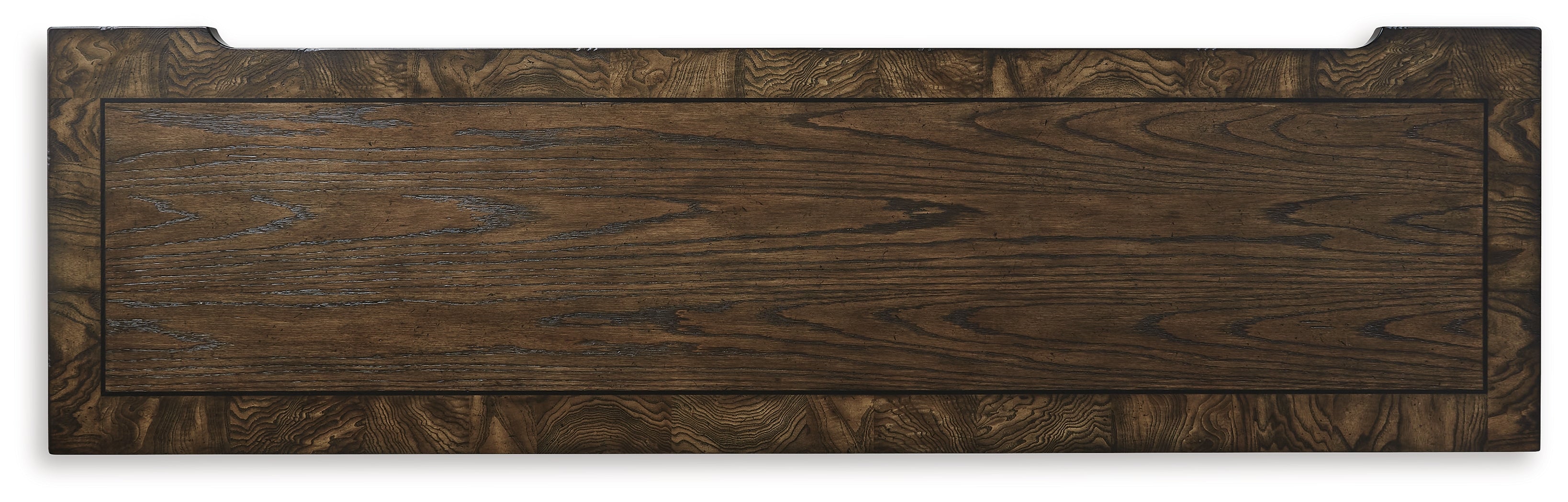 Ashley Furniture - MAYLEE DRESSER - Dark Brown Wood - Dresser & Mirror - Additional View 5