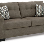 Ashley Furniture - Mahoney Sofa - Chocolate - Dark Brown Fabric - Sofas - Additional View 2