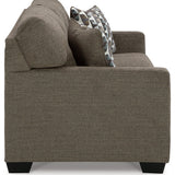 Ashley Furniture - Mahoney Sofa - Chocolate - Dark Brown Fabric - Sofas - Additional View 3