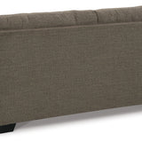 Ashley Furniture - Mahoney Sofa - Chocolate - Dark Brown Fabric - Sofas - Additional View 4