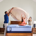 Tempur Sealy - DUPONT II HYBRID MEDIUM TWIN XL MATTRESS - Light Blue Fabric - Mattresses - Additional View 8