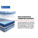 Tempur Sealy - DUPONT II HYBRID MEDIUM TWIN XL MATTRESS - Light Blue Fabric - Mattresses - Additional View 11