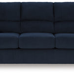 Ashley Furniture - Simplejoy Sofa - Navy - Blue Fabric - Sofas - Additional View 2