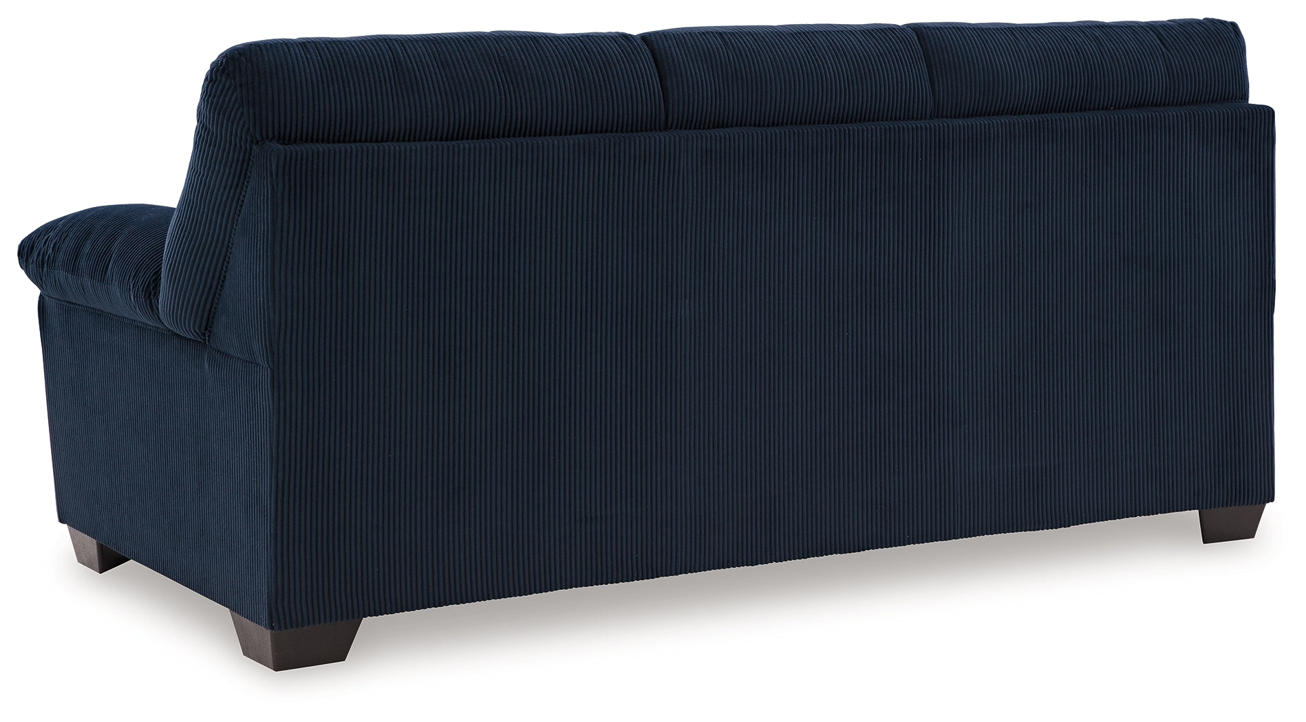 Ashley Furniture - Simplejoy Sofa - Navy - Blue Fabric - Sofas - Additional View 4