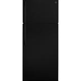 GE BLACK 17.5CU TOP-FREEZER REFRIGERATOR - Refrigerators