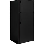 GE BLACK 17.5CU TOP-FREEZER REFRIGERATOR - Refrigerators - Additional View 2
