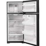 GE BLACK 17.5CU TOP-FREEZER REFRIGERATOR - Refrigerators - Additional View 3