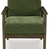 Ashley Furniture - Bixler Accent Chair - Olive - Green Fabric - Chairs - Additional View 2