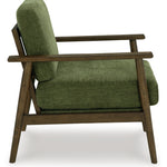 Ashley Furniture - Bixler Accent Chair - Olive - Green Fabric - Chairs - Additional View 3
