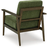 Ashley Furniture - Bixler Accent Chair - Olive - Green Fabric - Chairs - Additional View 4