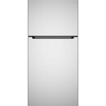 Ge Stainless 21Cu Top Mount Refrigerator - Pearl Silver - Refrigerators