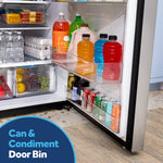 Ge Stainless 21Cu Top Mount Refrigerator - Pearl Silver - Refrigerators - Additional View 13