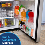 Ge Stainless 21Cu Top Mount Refrigerator - Pearl Silver - Refrigerators - Additional View 13