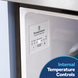Ge Stainless 21Cu Top Mount Refrigerator - Pearl Silver - Refrigerators - Additional View 18