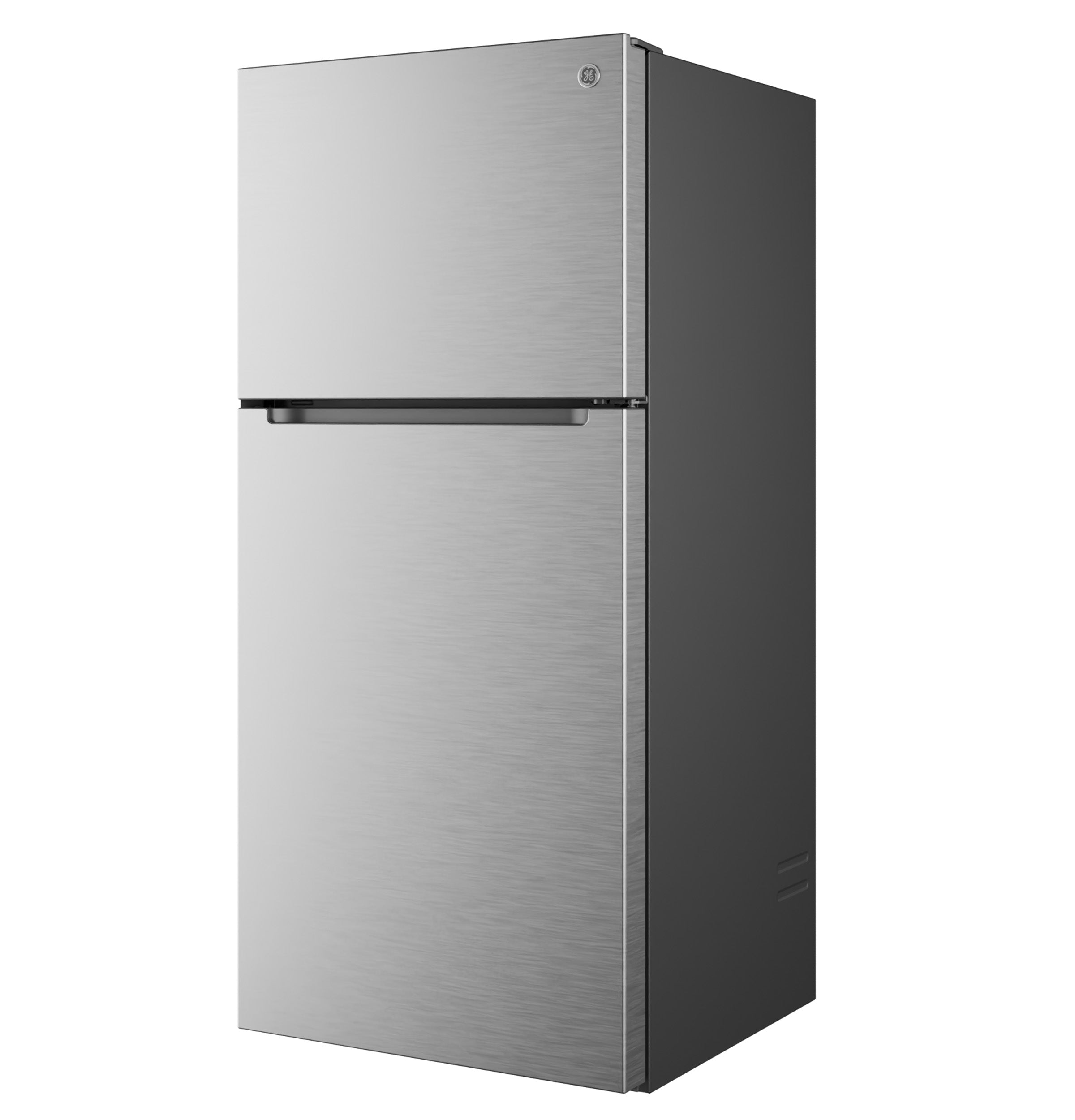 Ge Stainless 21Cu Top Mount Refrigerator - Pearl Silver - Refrigerators - Additional View 23