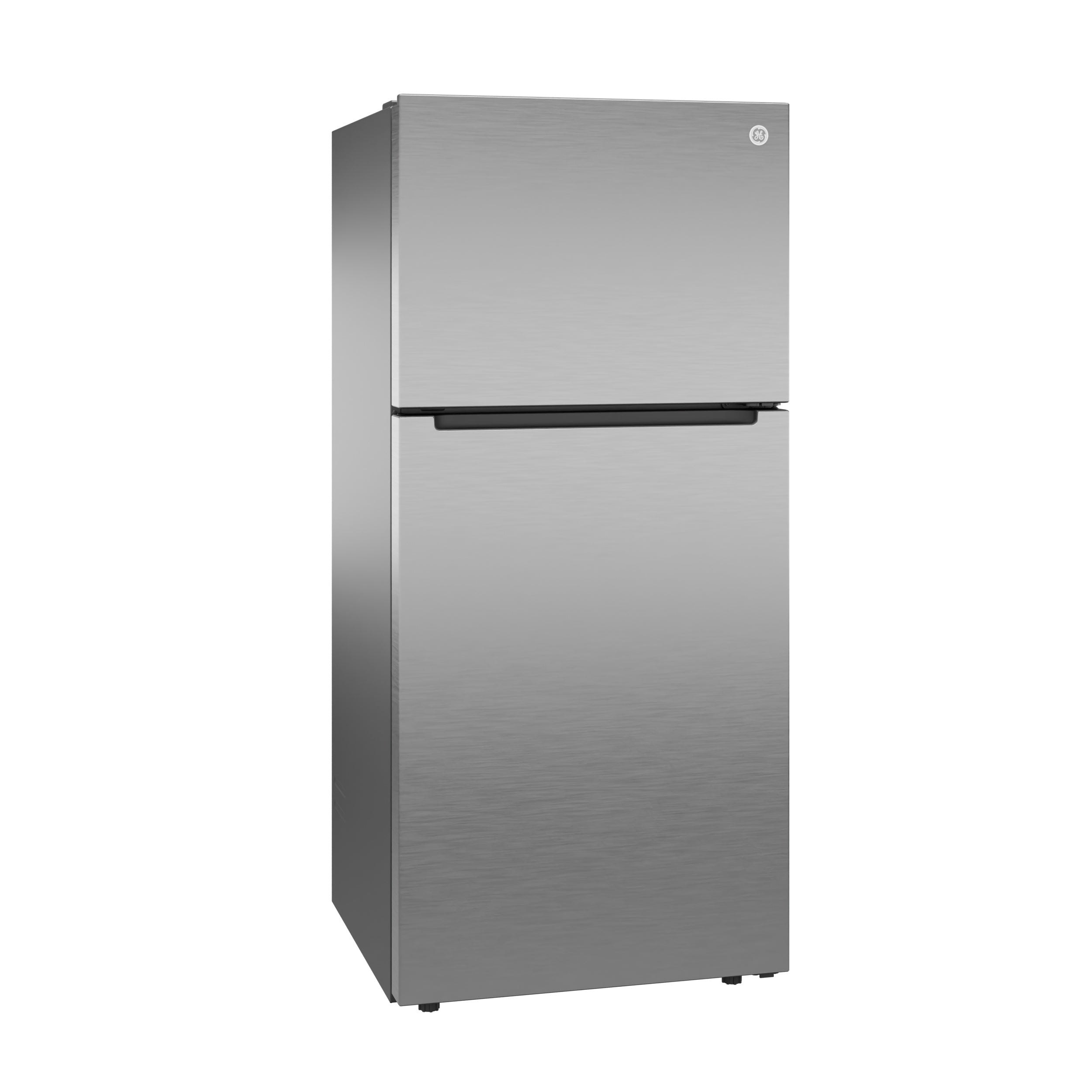 Ge Stainless 21Cu Top Mount Refrigerator - Pearl Silver - Refrigerators - Additional View 25