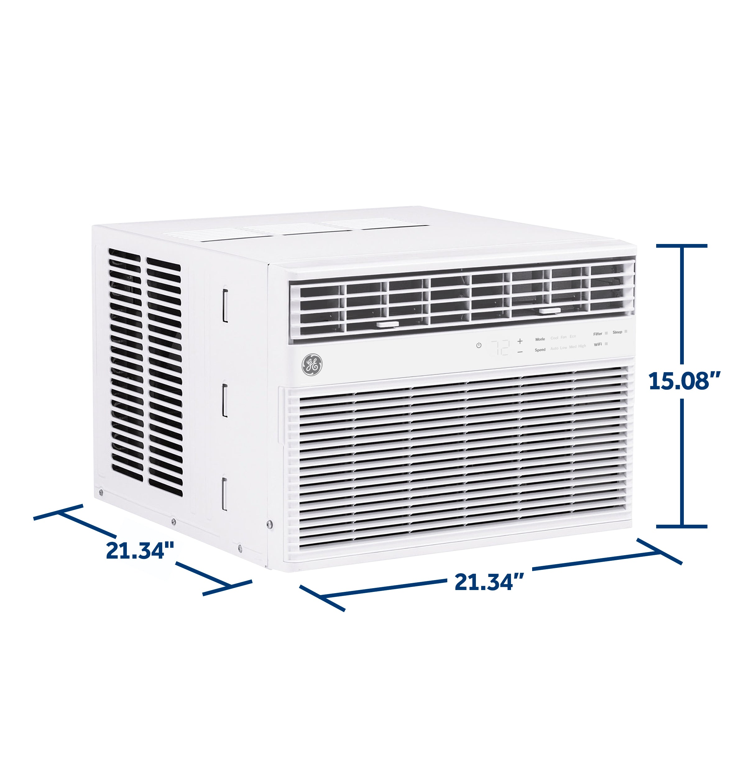 GE - CLSU AIR CONDITIONER 14K BTU - White - Air Conditioners - Additional View 2