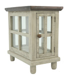 Lantern Accent Table - Gray/Tobacco - Additional View 1