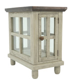 Lantern Accent Table - Gray/Tobacco - Additional View 1