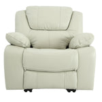 Easton Leather Recliner - Stone