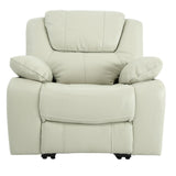 Easton Leather Recliner - Stone