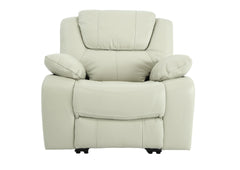 Easton Leather Recliner - Stone