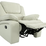 Easton Leather Recliner - Stone - Additional View 2