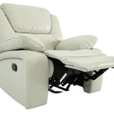 Easton Leather Recliner - Stone - Additional View 2