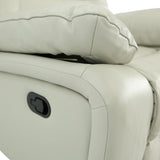 Easton Leather Recliner - Stone - Additional View 3