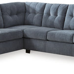Ashley Furniture - Marrelton 2 Piece Sectional - Denim - Blue Fabric - Sectionals