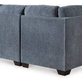 Ashley Furniture - Marrelton 2 Piece Sectional - Denim - Blue Fabric - Sectionals - Additional View 2