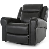 Conway Swivel Glider Recliner - Blackberry - Additional View 4