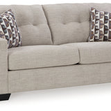 Ashley Furniture - Mahoney Sofa - Pebble - Pearl Silver Fabric - Sofas - Additional View 1