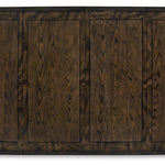 Ashley Furniture - MAYLEE TABLE TOP AND BASE - Dark Brown Wood - Tables - Additional View 5