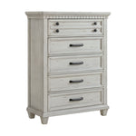 Elements International - MCCOY ANTIQUE WHITE CHEST - Wood - Chests