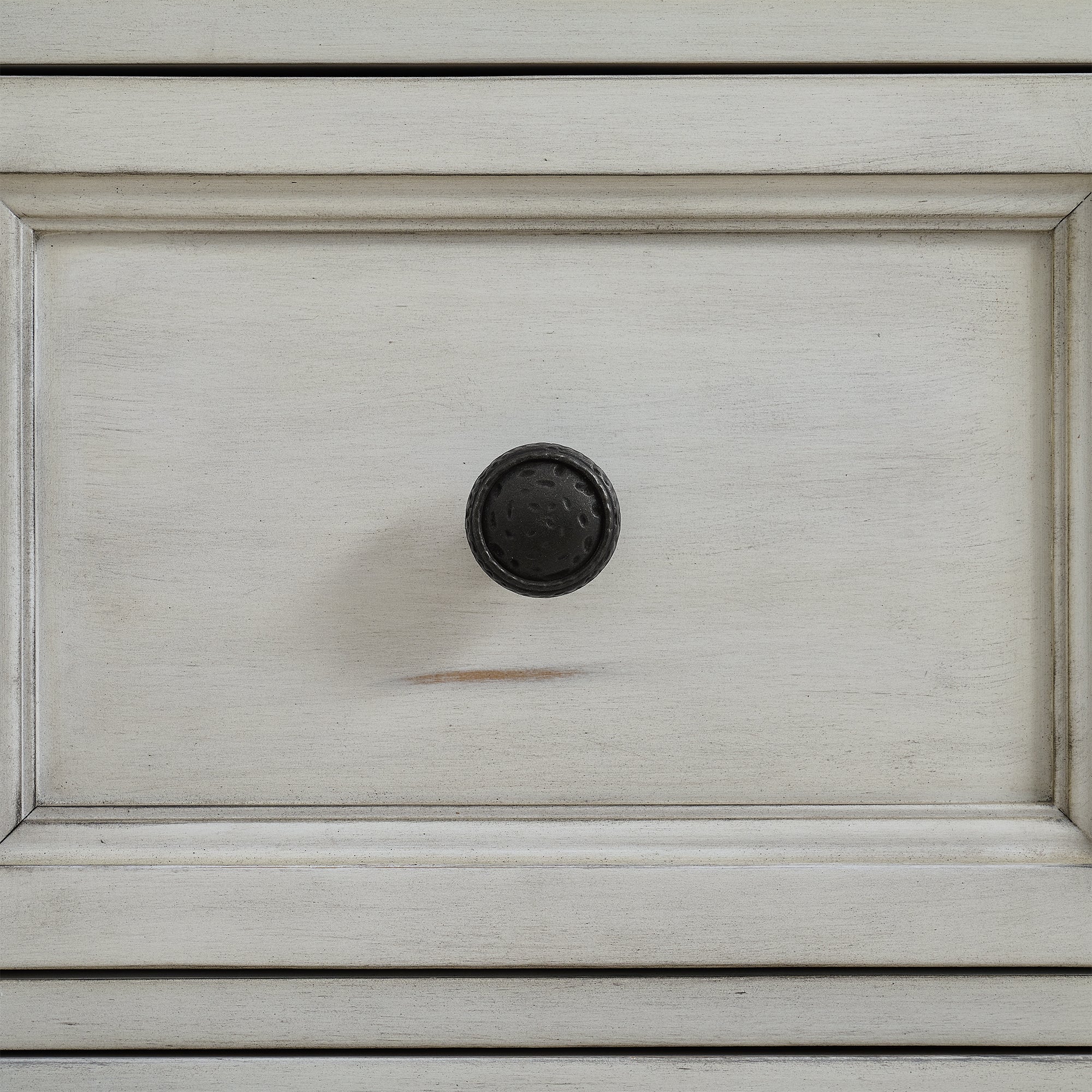 Elements International - MCCOY ANTIQUE WHITE CHEST - Wood - Chests - Additional View 9