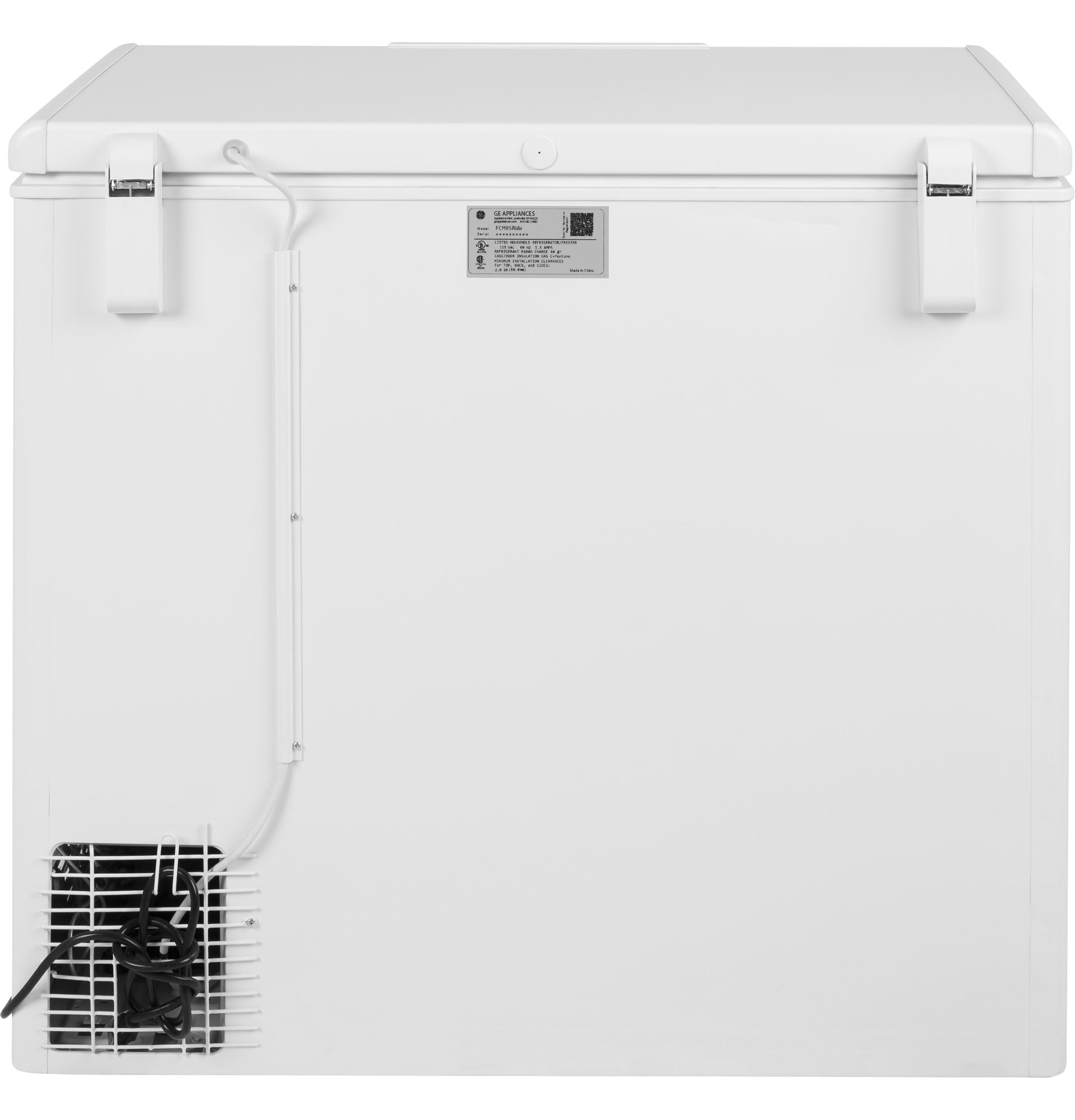 GE WHITE 9CU CHEST FREEZER - Freezers - Additional View 6