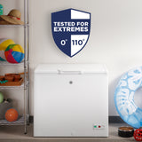 GE WHITE 9CU CHEST FREEZER - Freezers - Additional View 9